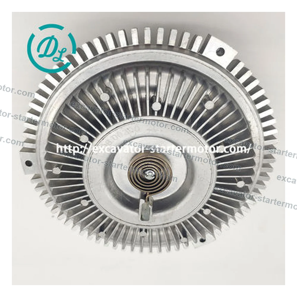 EexcavaStart Fan Clutch Assembly for Hyundai R55-7 11Q6-00200, OEM/reference 11Q6-00200, Fan Clutch Assembly, product view 4