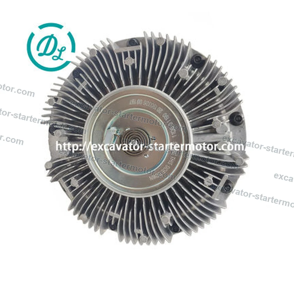 EexcavaStart Fan Clutch Assembly for Hyundai HX180L 11Q6-01190, OEM/reference 11Q6-01190, Fan Clutch Assembly