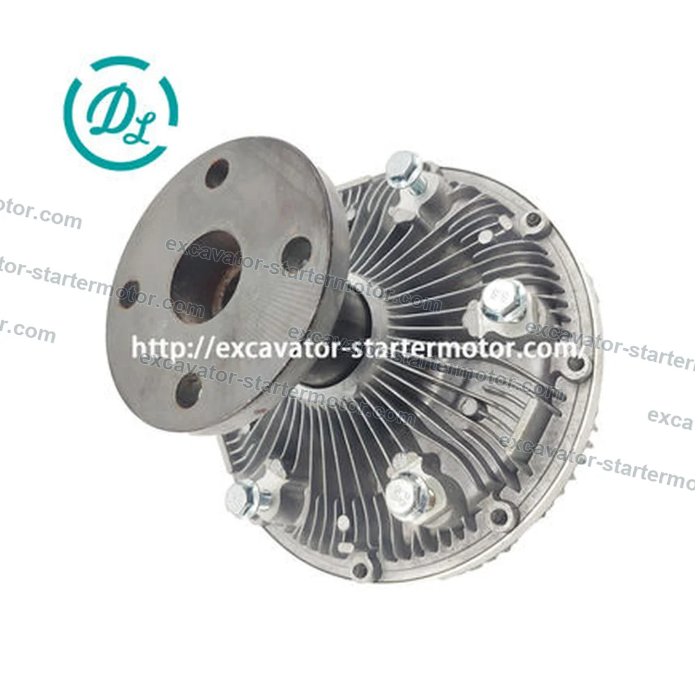 EexcavaStart Fan Clutch Assembly for Hyundai HX180L 11Q6-01190, OEM/reference 11Q6-01190, Fan Clutch Assembly, product view 2