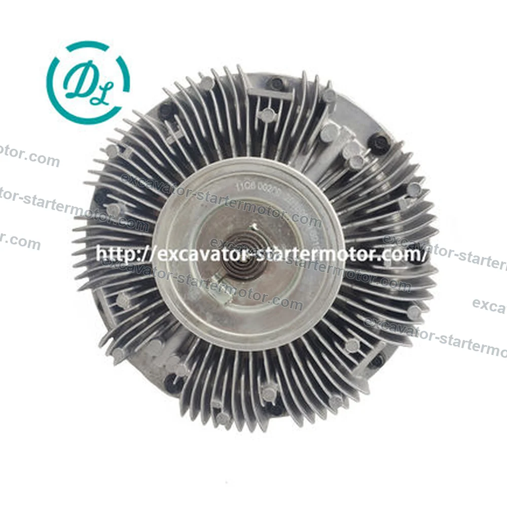 EexcavaStart Fan Clutch Assembly for Hyundai R160W9A 11Q6-00260, OEM/reference 11Q6-00260, Fan Clutch Assembly