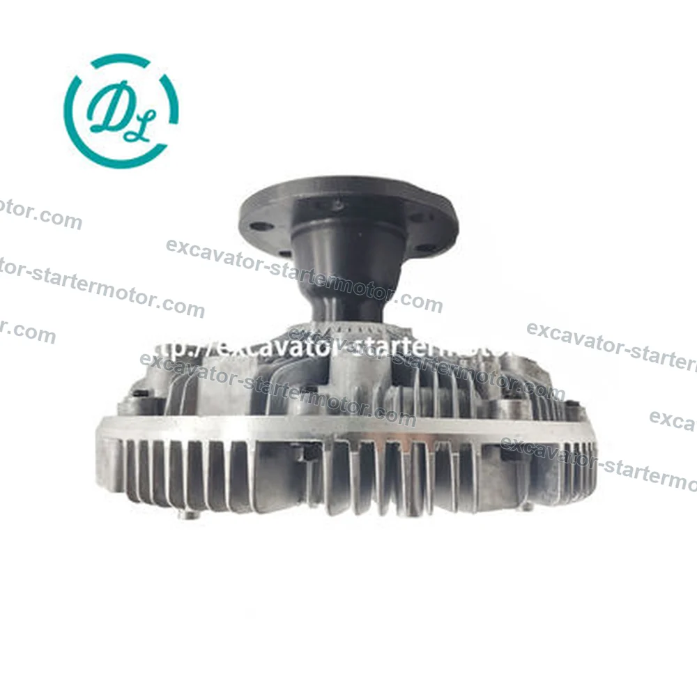 EexcavaStart Fan Clutch Assembly for Hyundai R160W9A 11Q6-00260, OEM/reference 11Q6-00260, Fan Clutch Assembly, product view 4