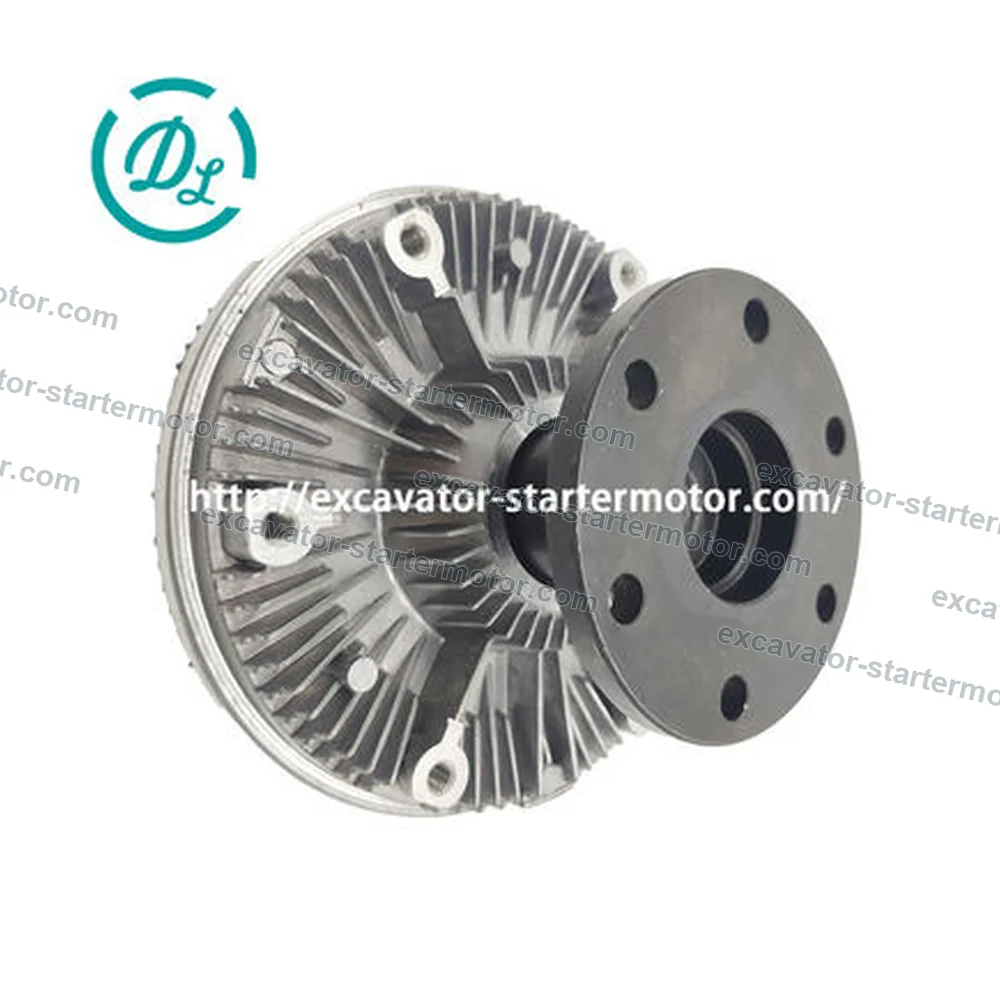 EexcavaStart Fan Clutch Assembly for Hyundai R290LC9 11Q6-00280, OEM/reference 11Q6-00280, Fan Clutch Assembly, product view 2