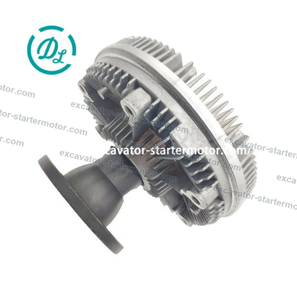 EexcavaStart Fan Clutch Assembly for Hyundai R290LC9 11Q6-00280, OEM/reference 11Q6-00280, Fan Clutch Assembly, product view 3