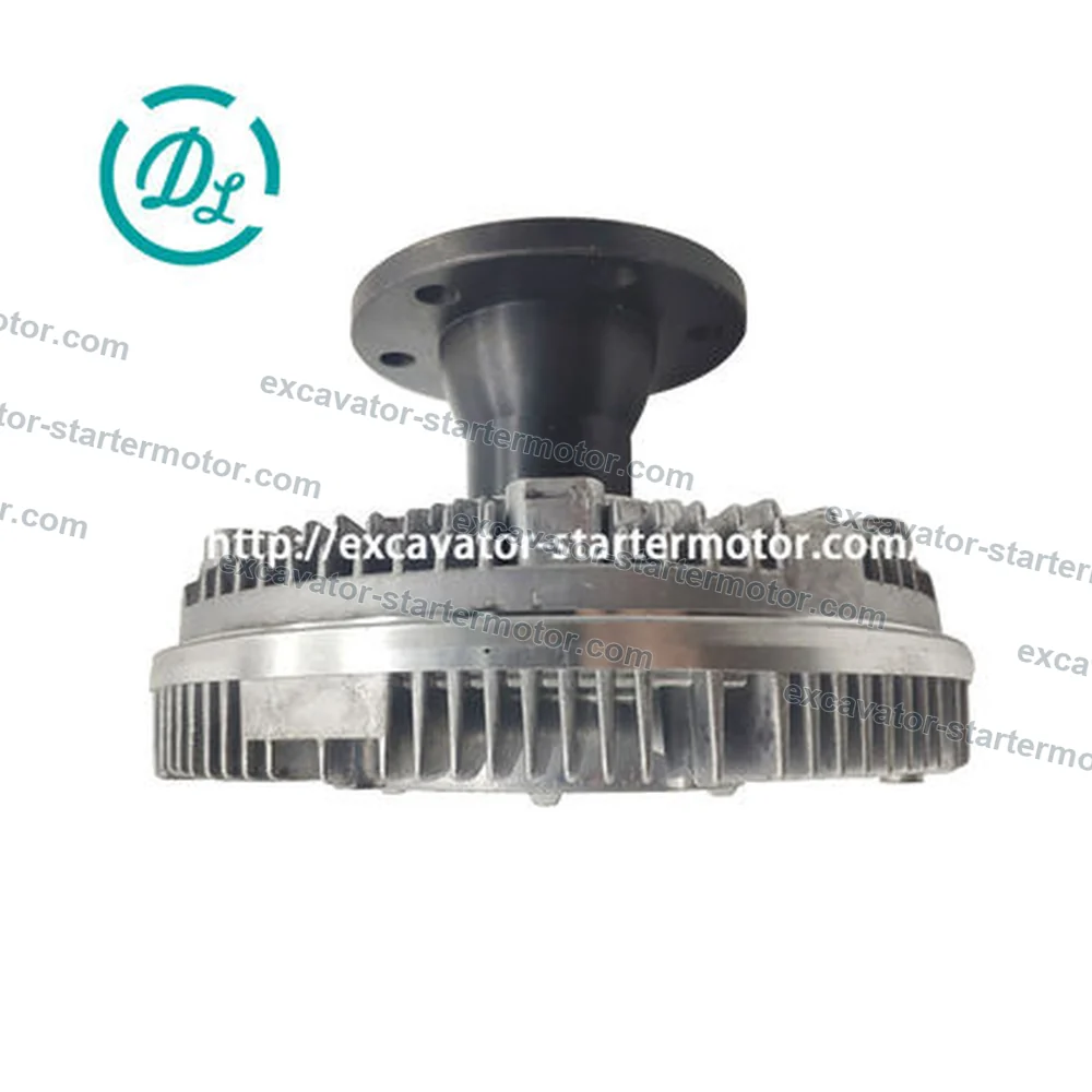 EexcavaStart Fan Clutch Assembly for Hyundai R290LC9 11Q6-00280, OEM/reference 11Q6-00280, Fan Clutch Assembly, product view 4