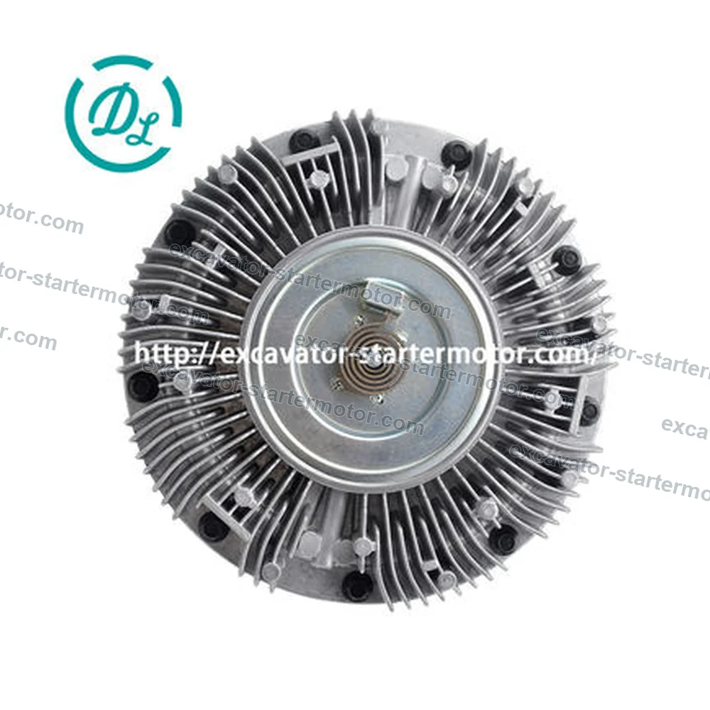 65.06650-6014 Fan Clutch for Doosan DX480, OEM/reference 65.06650-6014, Finned Fan Clutch, product view 3