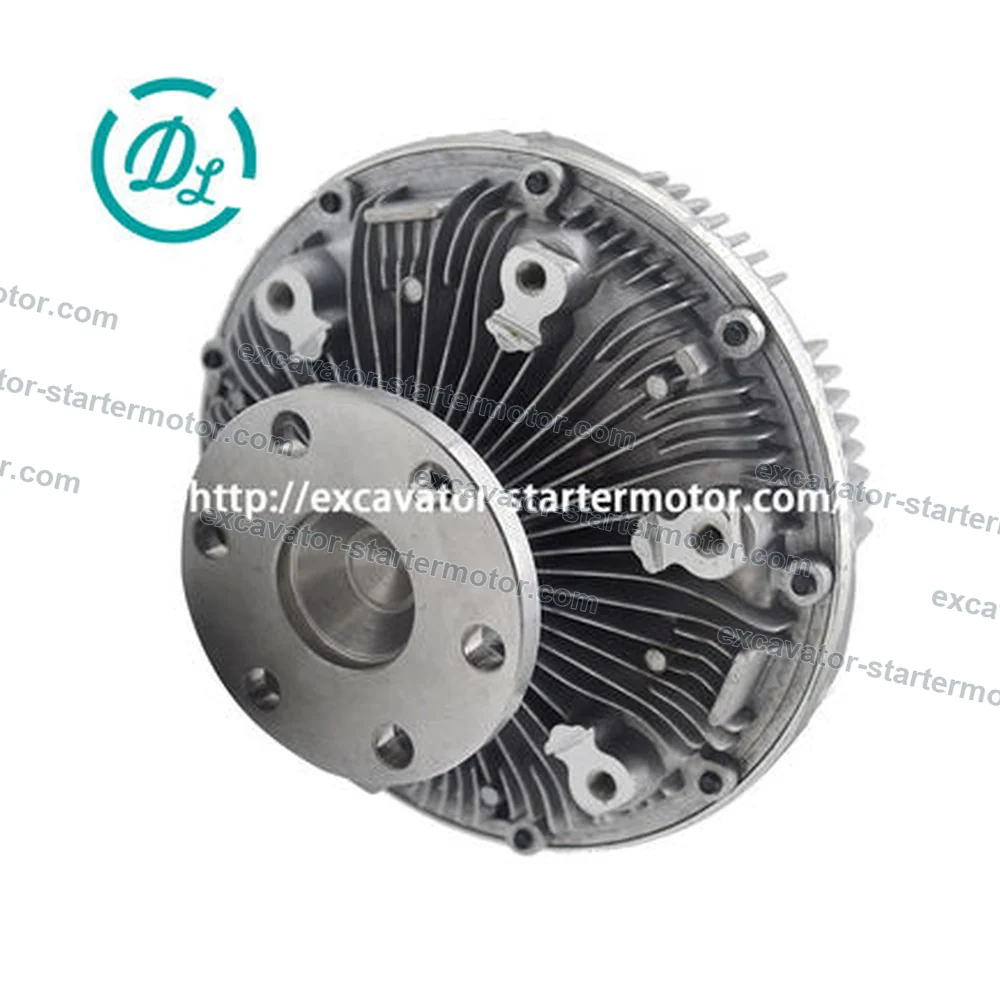 65.06650-6014 Fan Clutch for Doosan DX480, OEM/reference 65.06650-6014, Finned Fan Clutch, product view 4