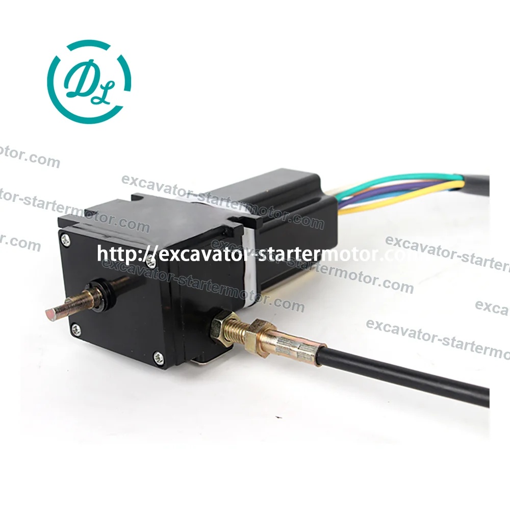102-8007 191-6840 6-Pin Throttle Motor for CAT 307A 307B 308C, OEM/reference 102-8007, Throttle Motor / Governor Actuator
