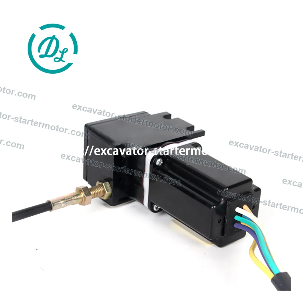 102-8007 191-6840 6-Pin Throttle Motor for CAT 307A 307B 308C, OEM/reference 102-8007, Throttle Motor / Governor Actuator, product view 2