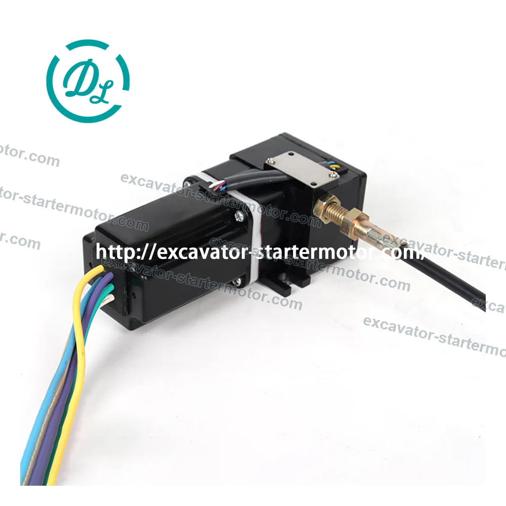 102-8007 191-6840 6-Pin Throttle Motor for CAT 307A 307B 308C, OEM/reference 102-8007, Throttle Motor / Governor Actuator, product view 3