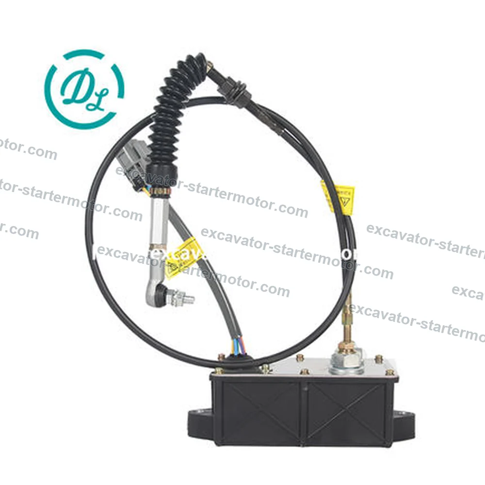 21M9-51100 Accel Actuator for Hyundai R55-9 R60-9 R60-9S, OEM/reference 21M9-51100, Accel Actuator / Throttle Motor, product view 3