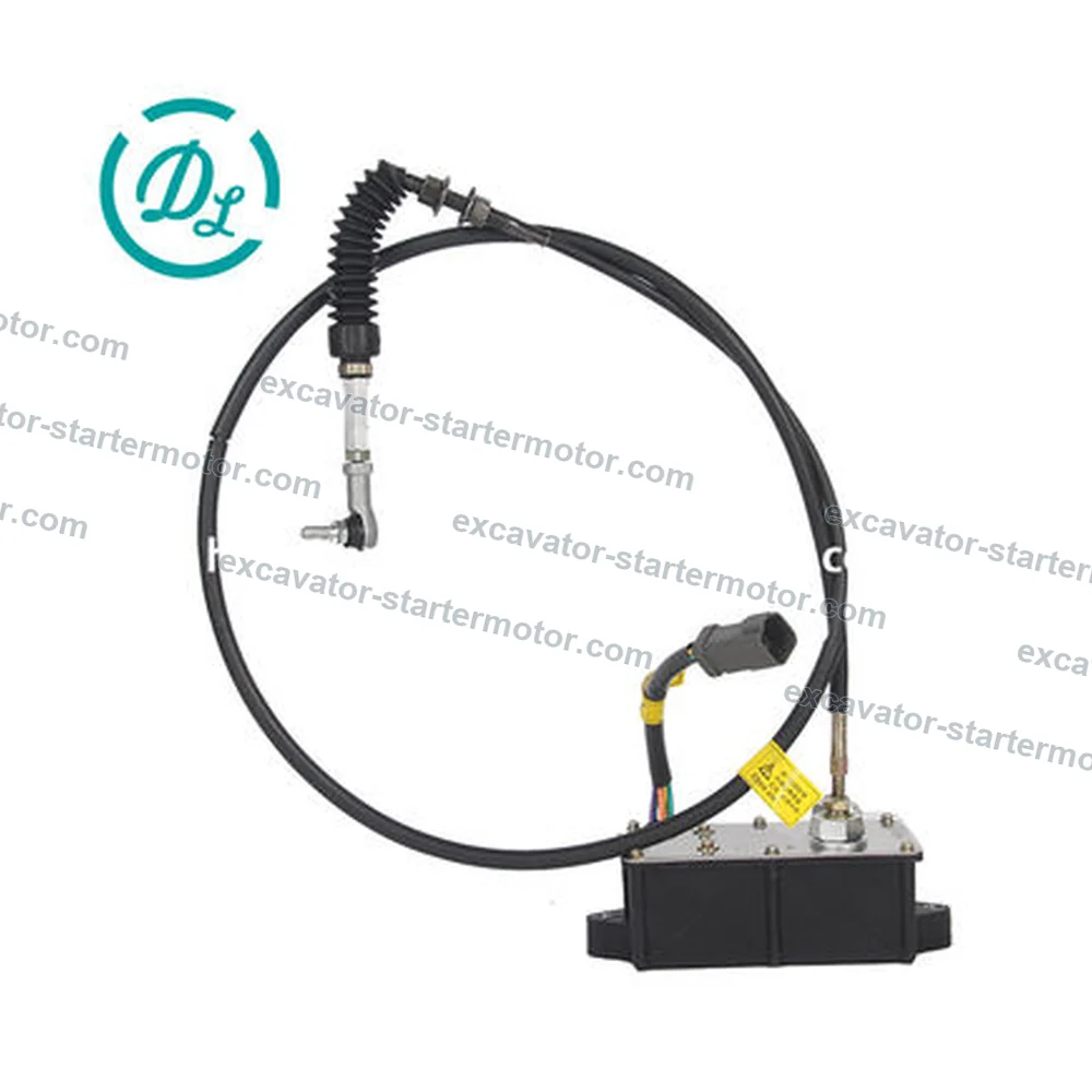 21EN-32320 Accel Actuator for Hyundai R80-7 Excavator, OEM/reference 21EN-32320, Accel Actuator / Throttle Motor, product view 2