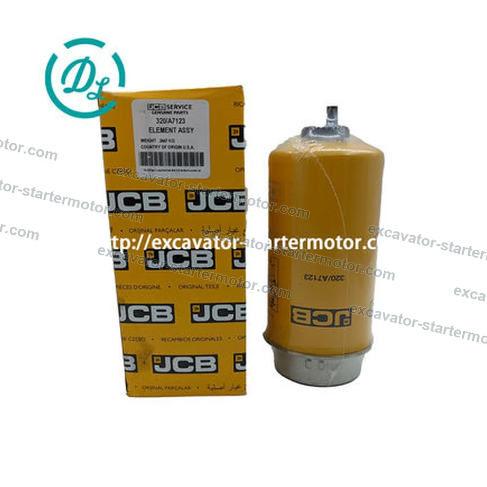320/A7123 Sediment Fuel Filter for JCB 444 448 Ecomax Engines, OEM/reference 320/A7123, Sediment Fuel Filter, product view 2