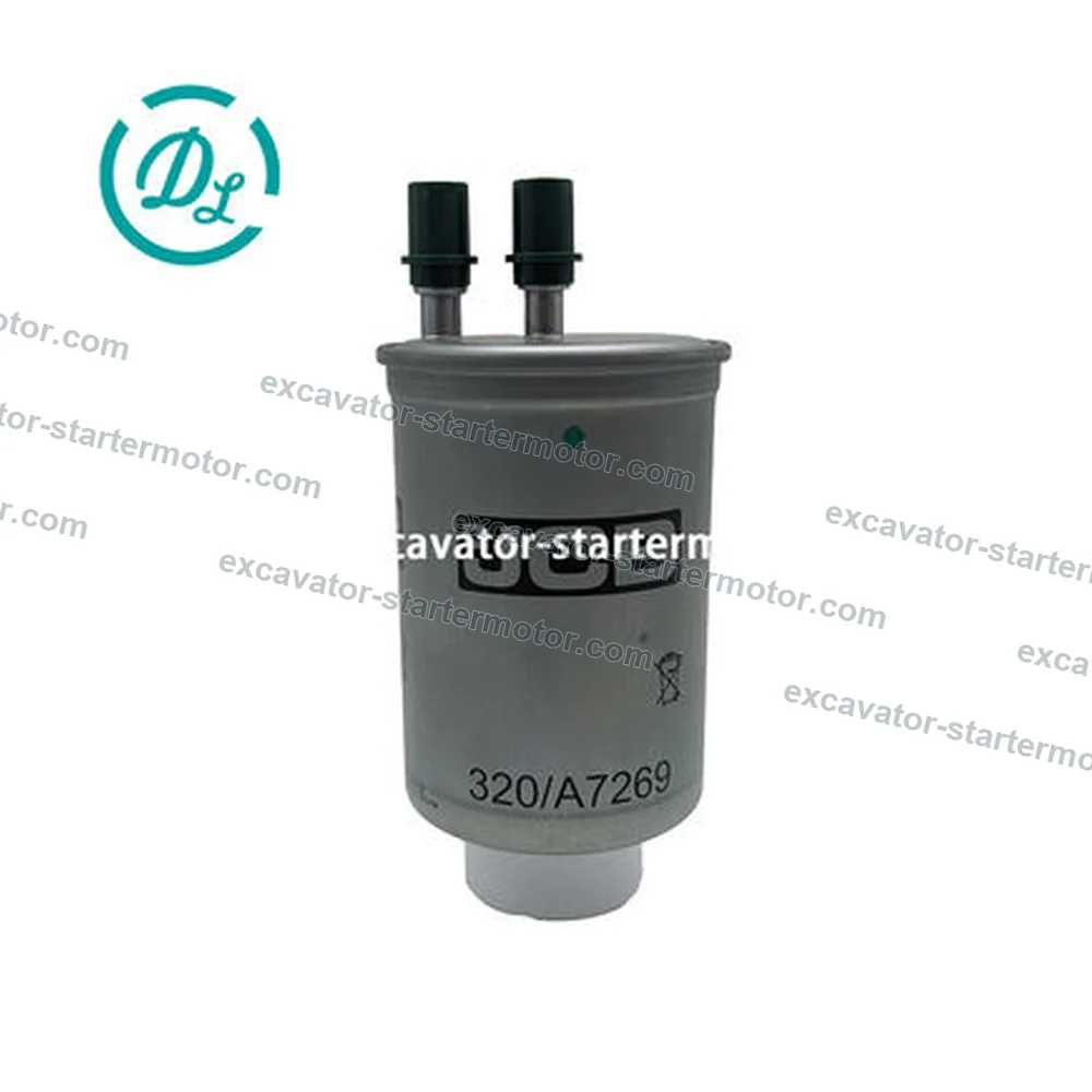 320/A7351 Secondary Fuel Filter for JCB 444 448 Ecomax Engines, OEM/reference 320/A7351, Secondary Fuel Filter