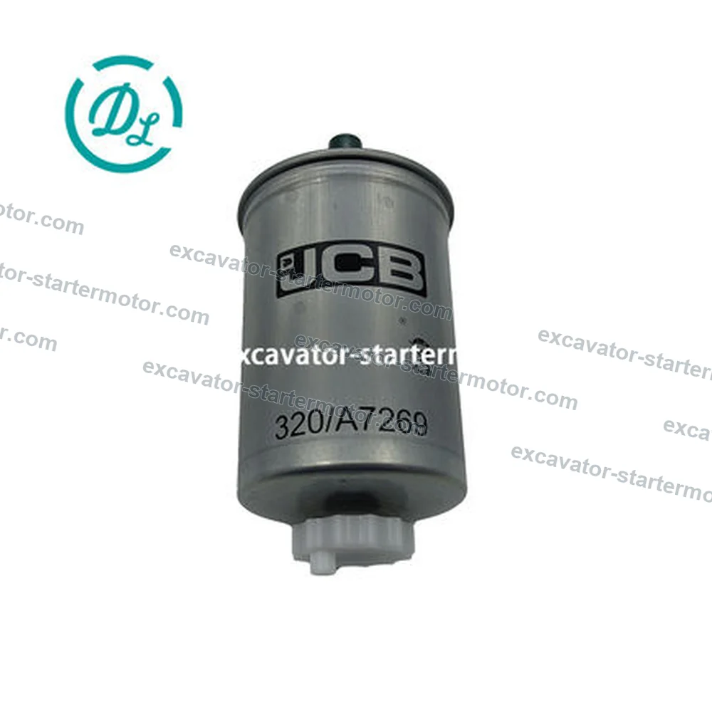 320/A7351 Secondary Fuel Filter for JCB 444 448 Ecomax Engines, OEM/reference 320/A7351, Secondary Fuel Filter, product view 2