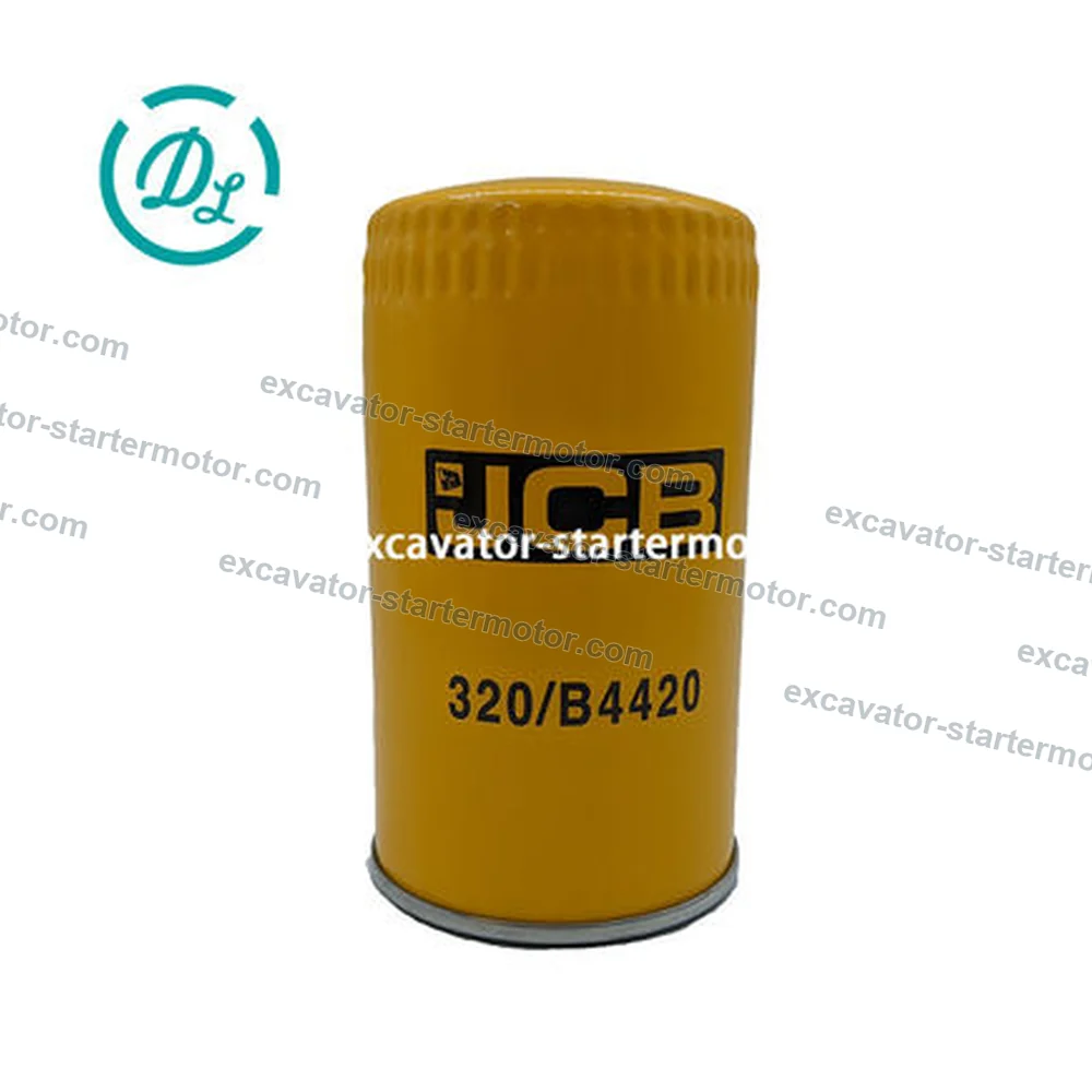 320/B4420 Engine Oil Filter for JCB 444 448 Ecomax Engines, OEM/reference 320/B4420, Engine Oil Filter