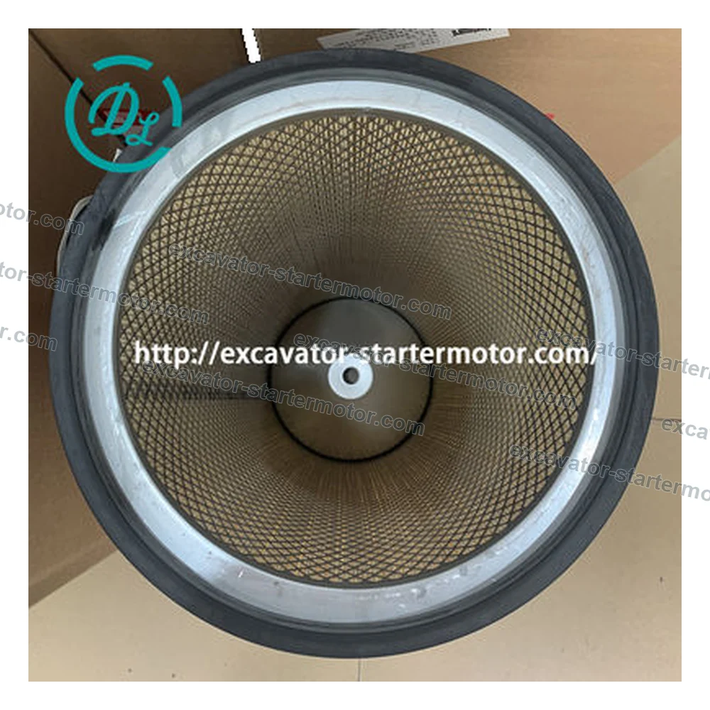AF25545 Secondary Air Filter for Sullair 900 1150 XHH Compressors, OEM/reference AF25545, Secondary / Safety Air Filter, product view 3