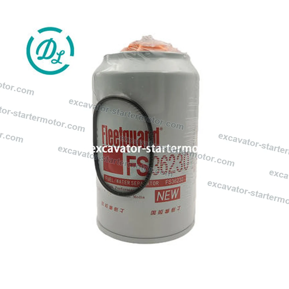 FS36230 5300516 Fuel Water Separator for Sany STC300 STC750YR1, OEM/reference FS36230, Spin-On Fuel/Water Separator, product view 2