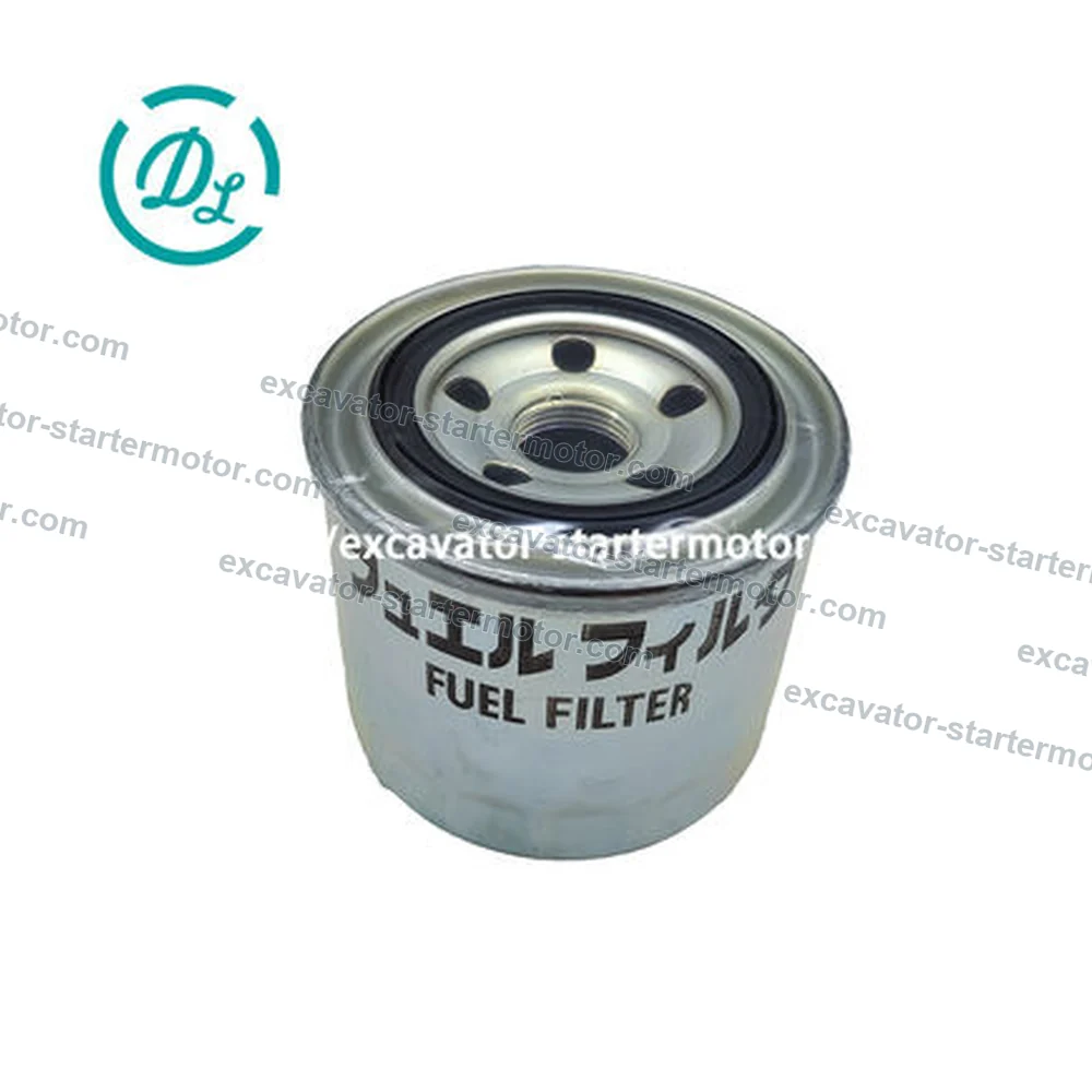 15221-43170 Fuel Filter Element for Kubota KX U-Series Excavators, OEM/reference 15221-43170, Pleated Fuel Filter Element, product view 2