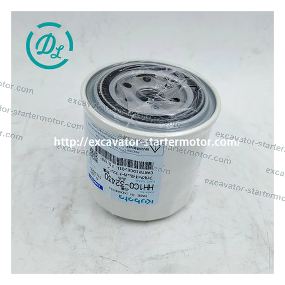 HH1C0-32430 Engine Oil Filter for Kubota V3307 V3300 V3600 V3800, OEM/reference HH1C0-32430, Spin-On Engine Oil Filter, product view 4