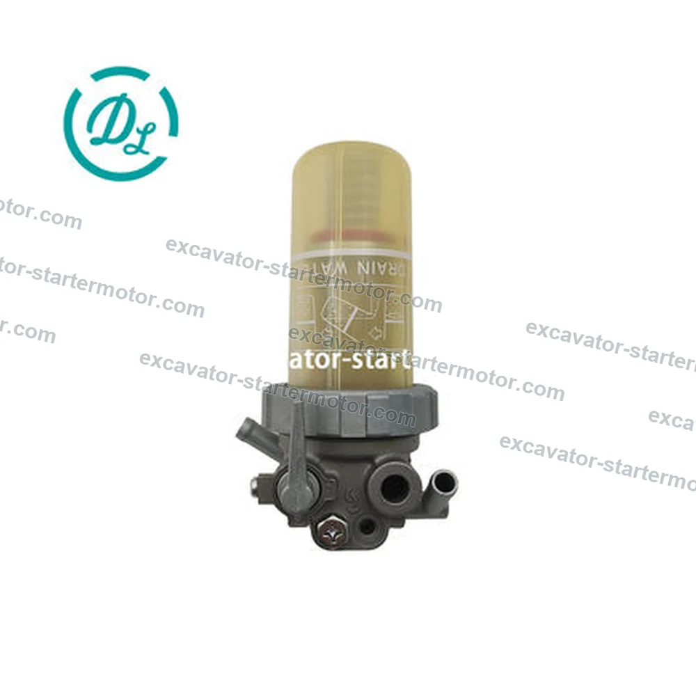 1G313-43010 Fuel Filter Assembly for Kubota D722 D902 D1105 D1305 V1505, OEM/reference 1G313-43010, Fuel Filter Assembly with Shutoff Valve, product view 3
