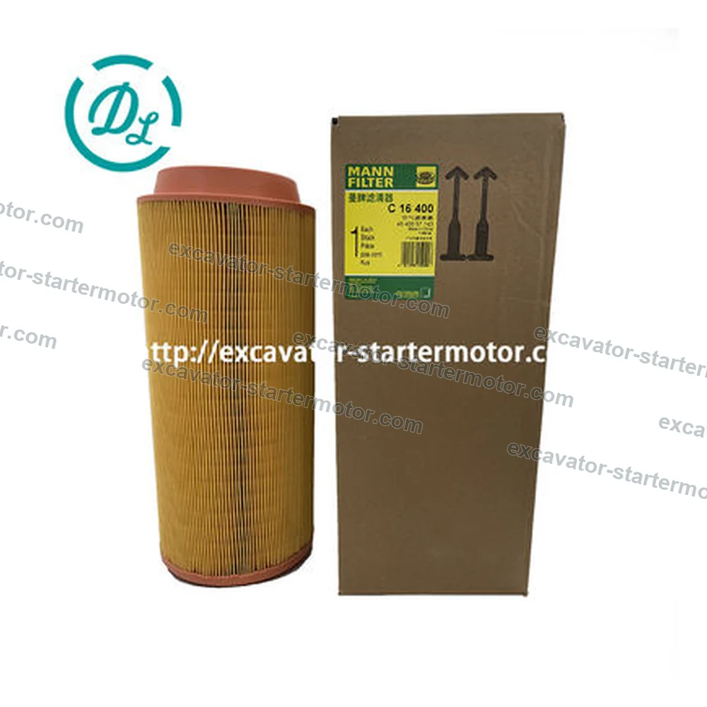 C 16 400 Primary Air Filter for Bobcat T Series and JCB 500 Series, OEM/reference C 16 400, Primary Air Filter, product view 3