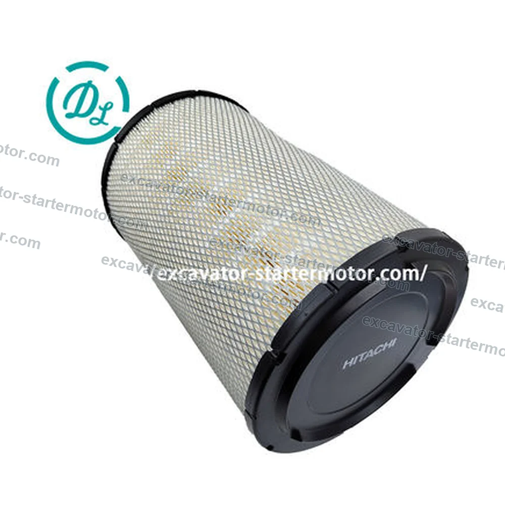 4286128HCS Primary and 4286130HCS Safety Air Filter Set for Hitachi ZX200-3, OEM/reference 4286128HCS, Primary and Safety Engine Air Filter Set, product view 3