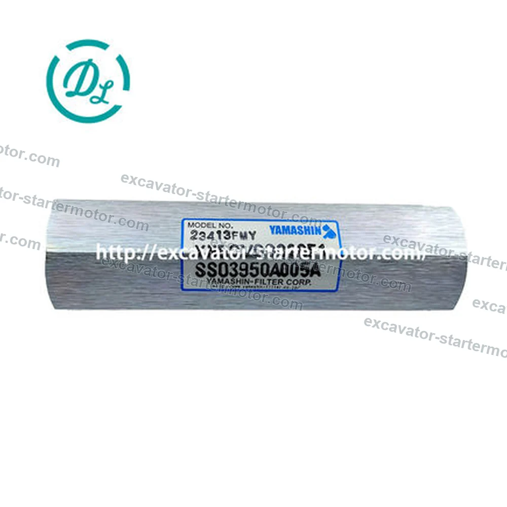 YN50V00020F1 Inline Hydraulic Filter for New Holland E55BX E175C Excavators, OEM/reference YN50V00020F1, Inline Hydraulic Filter, product view 1