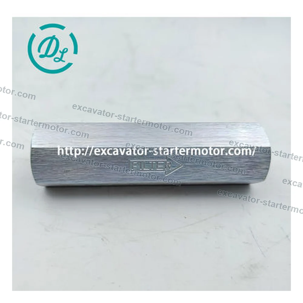 YN50V00020F1 Inline Hydraulic Filter for New Holland E55BX E175C Excavators, OEM/reference YN50V00020F1, Inline Hydraulic Filter, product view 3