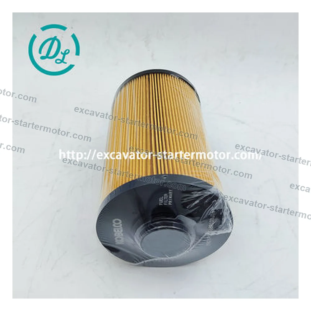 YN21P01068R100J1L Fuel/Water Filter for Kobelco SK135SR-7, OEM/reference YN21P01068R100J1L, Fuel/Water Filter Element, product view 3