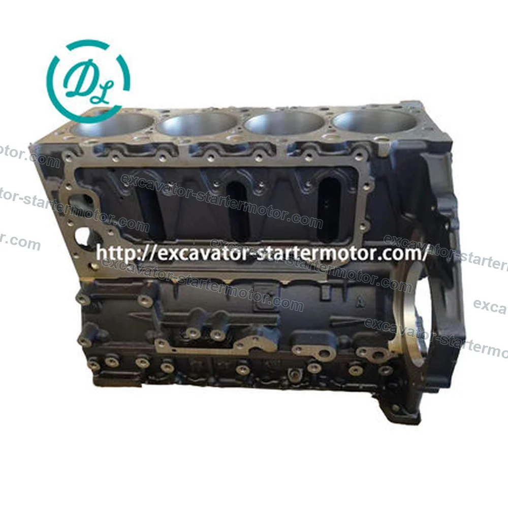 8-98204528-0 Cylinder Block Assembly for Isuzu 4HK1 NPR NQR FTR, OEM/reference 8-98204528-0, Four-Cylinder Engine Block Assembly