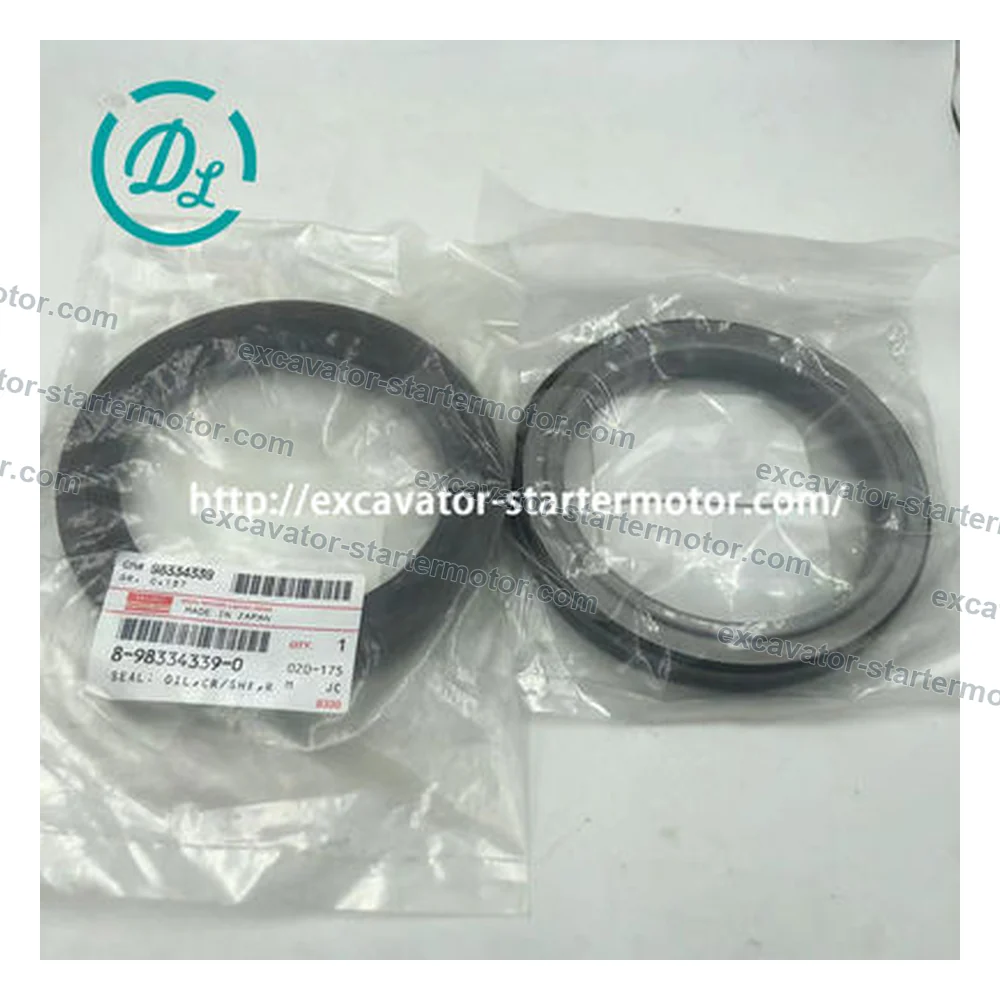 8-98334339-0 Rear Crankshaft Oil Seal for Isuzu 4HK1 4HL1 Engines, OEM/reference 8-98334339-0, Rear Crankshaft Oil Seal, product view 3