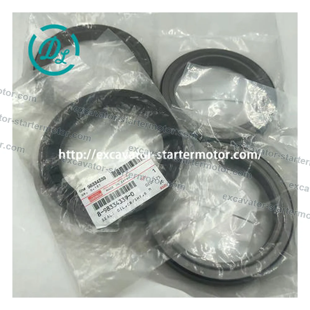 8-98334339-0 Rear Crankshaft Oil Seal for Isuzu 4HK1 4HL1 Engines, OEM/reference 8-98334339-0, Rear Crankshaft Oil Seal, product view 4
