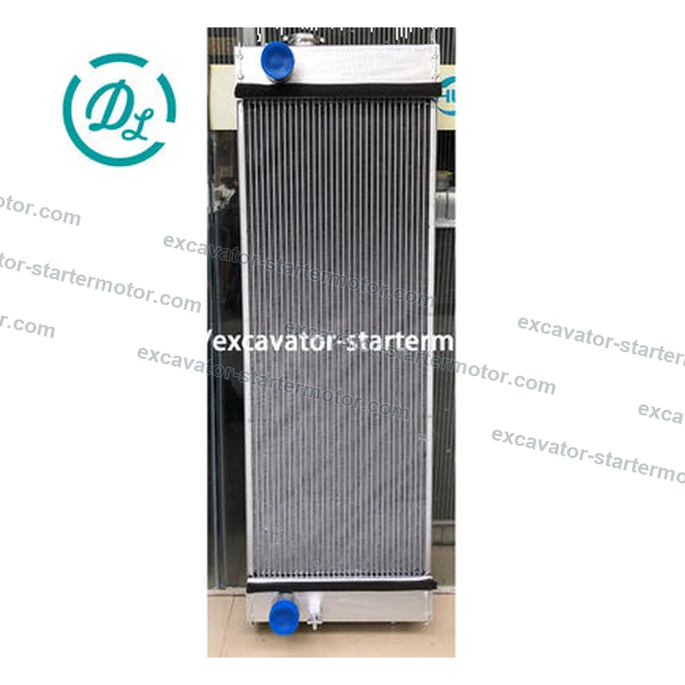 K1008126 Radiator for Doosan DX225LCA Excavators, OEM/reference K1008126, Engine-Cooling Radiator