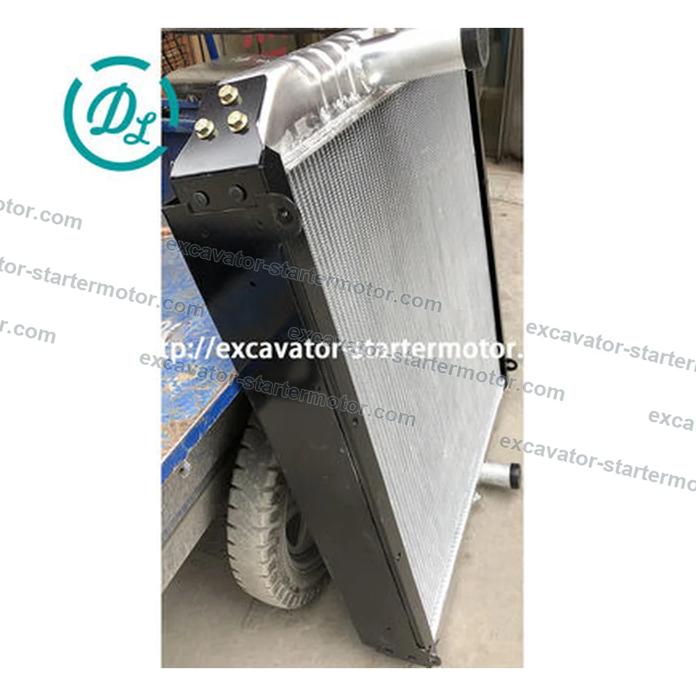 14536041 Radiator for Volvo EC135B and EC140B Excavators, OEM/reference 14536041, Engine-Cooling Radiator, product view 2