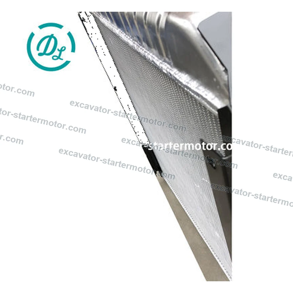 14536041 Radiator for Volvo EC135B and EC140B Excavators, OEM/reference 14536041, Engine-Cooling Radiator, product view 3