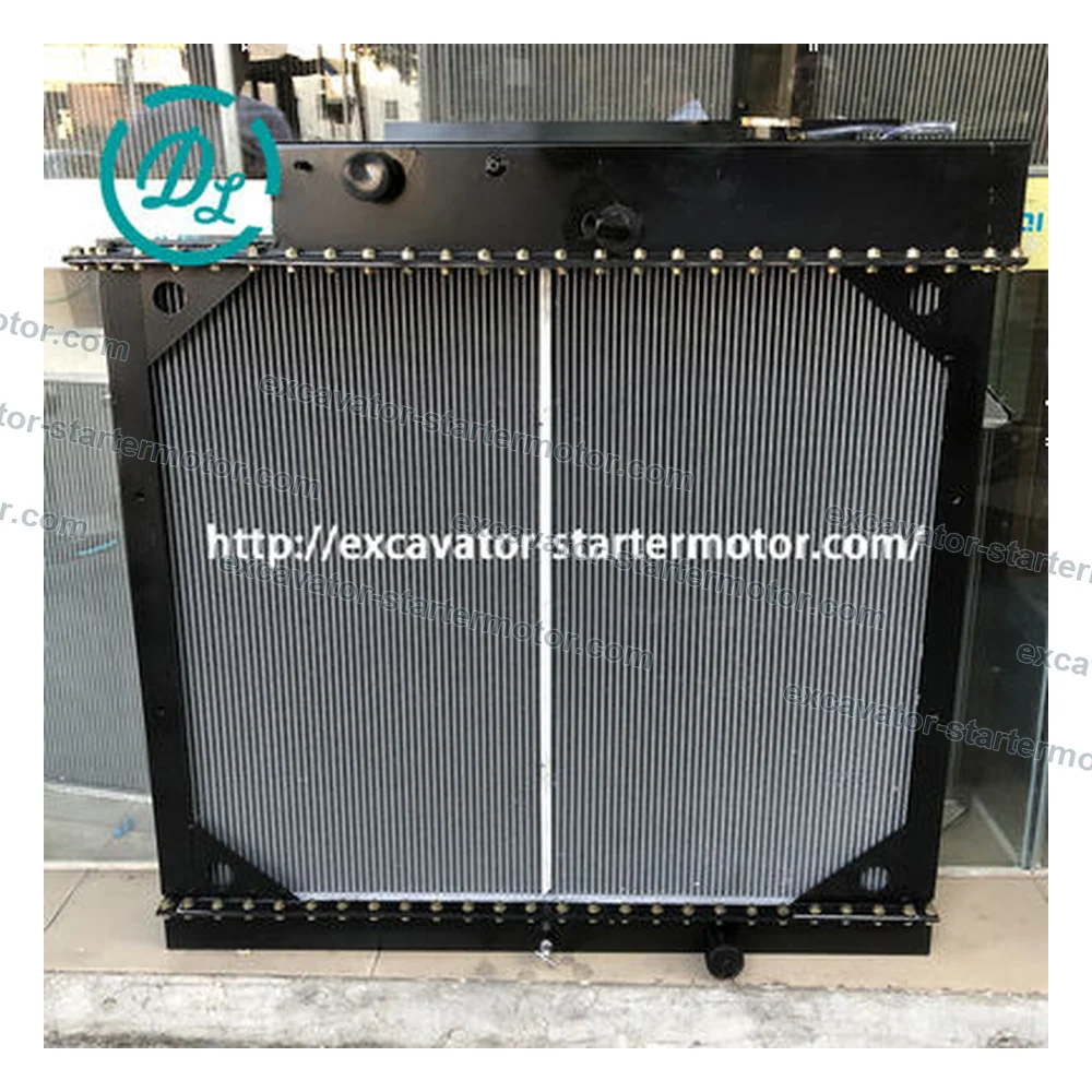 14566120 Radiator for Volvo EC240B and EC240BLC Excavators, OEM/reference 14566120, Engine-Cooling Radiator