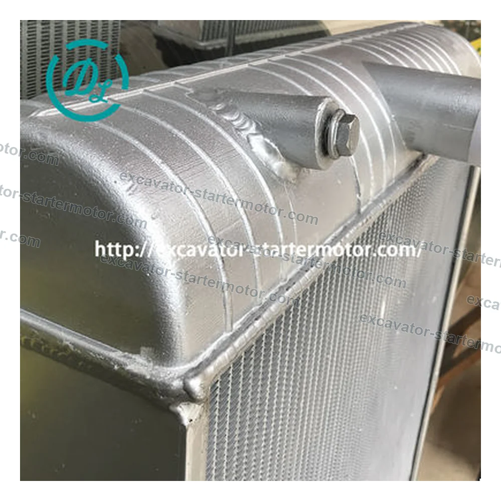 14533173 Radiator for Volvo EC330B EC360B and EC460B Excavators, OEM/reference 14533173, Engine-Cooling Radiator, product view 3