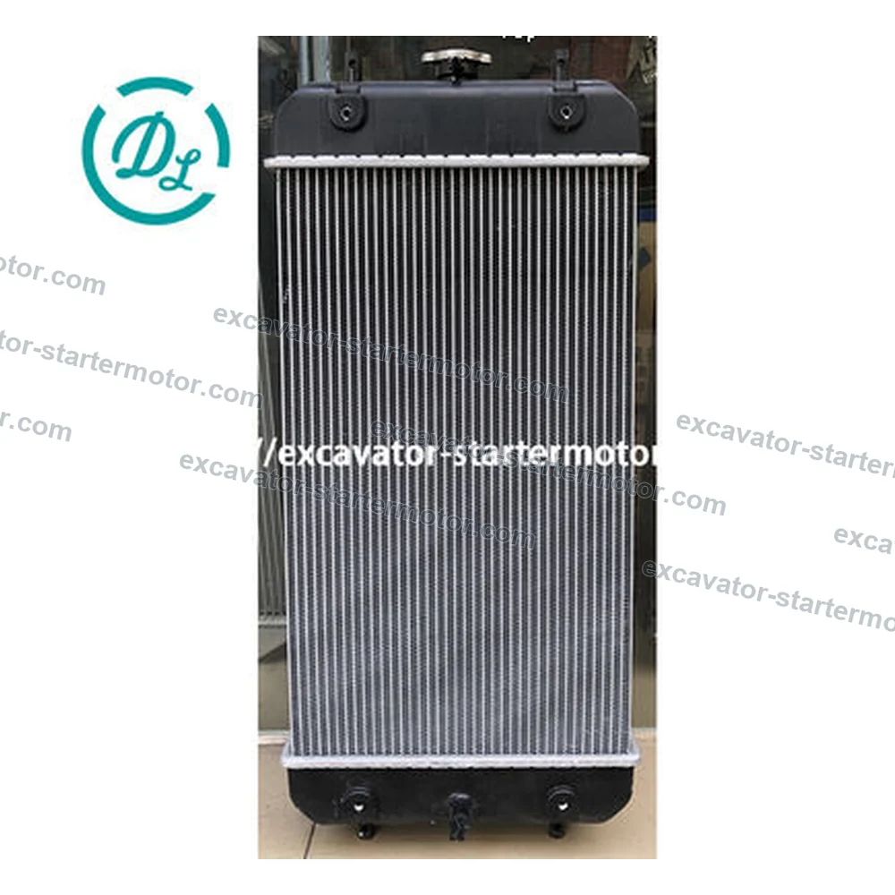 4668185 Radiator for Hitachi ZX70-3 ZX75US-3 ZX85US-3, OEM/reference 4668185, Engine-Cooling Radiator, product view 2