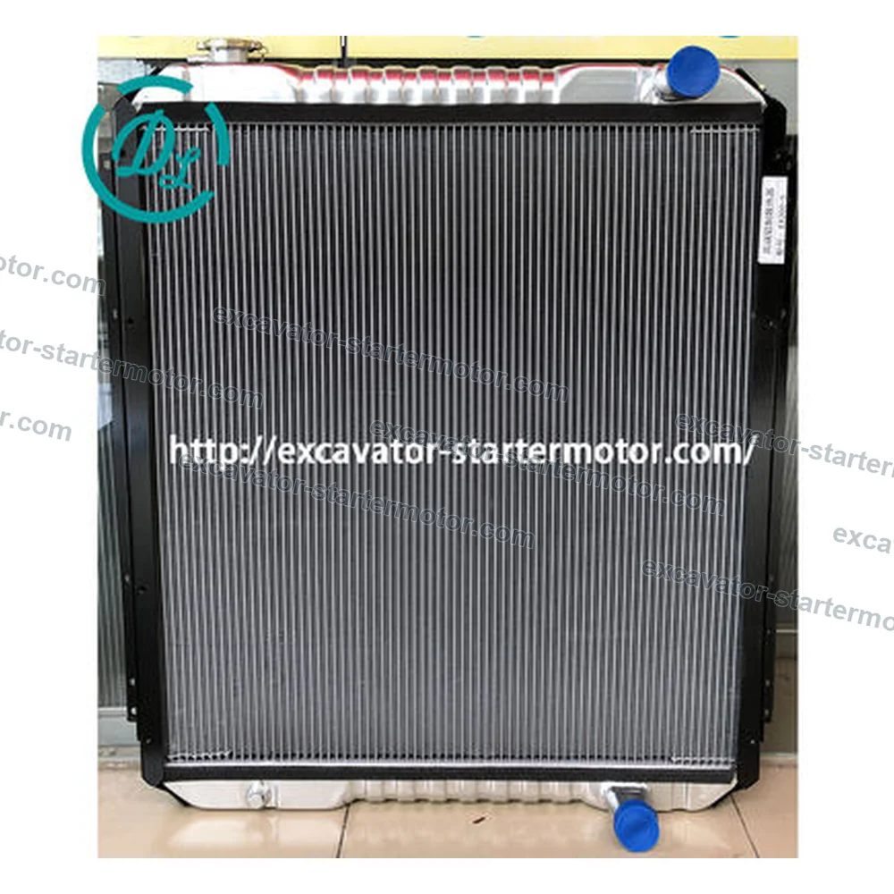 4370980 Radiator for Hitachi EX200-5 and EX200LC-5, OEM/reference 4370980, Engine-Cooling Radiator