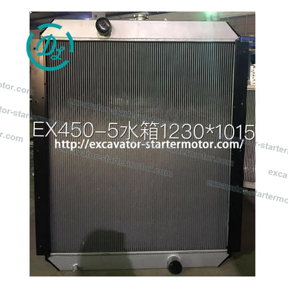4377396 Radiator for Hitachi EX450-5 and EX450LC-5 Excavators, OEM/reference 4377396, Engine-Cooling Radiator