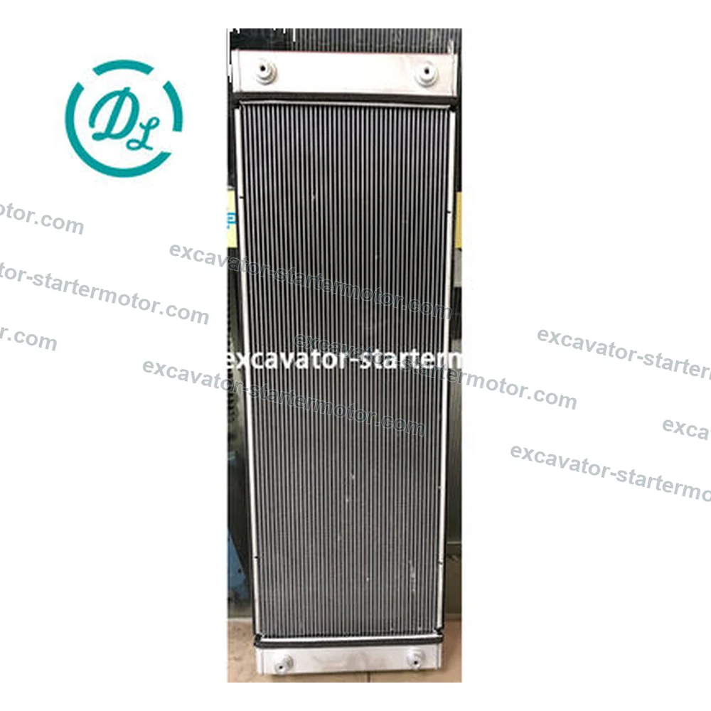 4654972 Radiator for Hitachi ZX650 ZX670 Excavators, OEM/reference 4654972, Engine-Cooling Radiator, product view 1