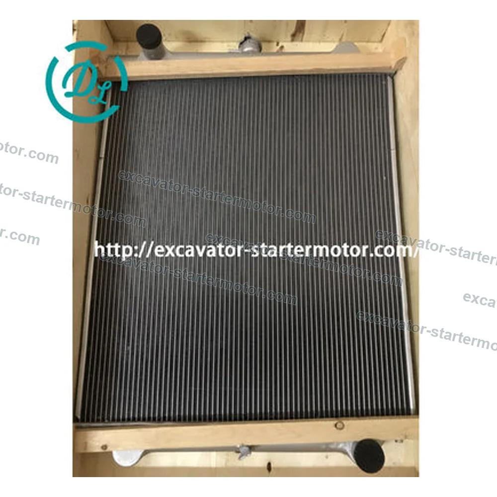 4448372 Radiator Core for Hitachi ZX110 ZX120 ZX130 ZX135, OEM/reference 4448372, Water Radiator Core Assembly, product view 1