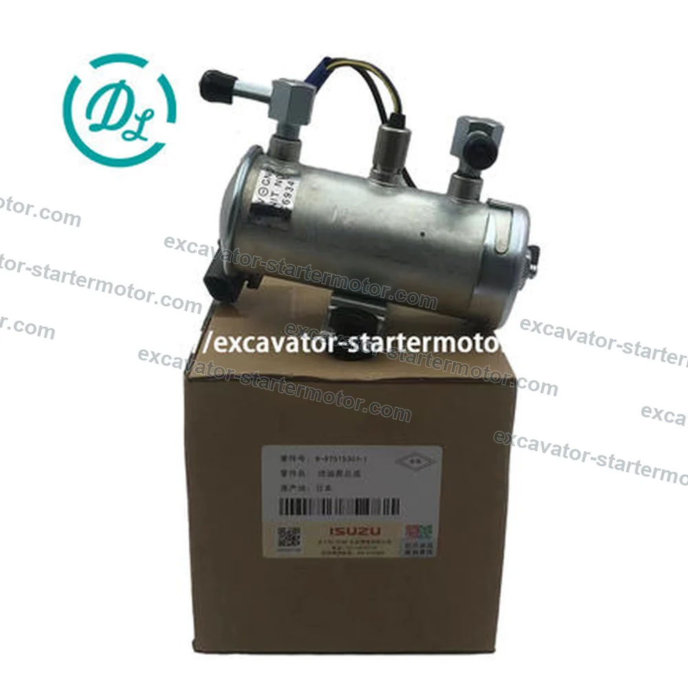 8-97039834-2 8970398342 Electric Fuel Pump for Isuzu 4LB1 4LC1 4LE1 4LE2, OEM/reference 8-97039834-2, Electric Fuel Pump, product view 2