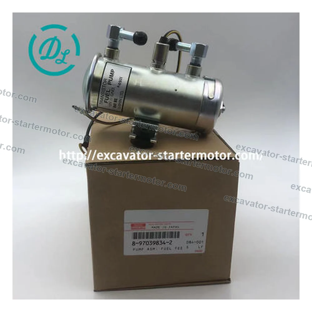 8-97039834-2 8970398342 Electric Fuel Pump for Isuzu 4LB1 4LC1 4LE1 4LE2, OEM/reference 8-97039834-2, Electric Fuel Pump, product view 4