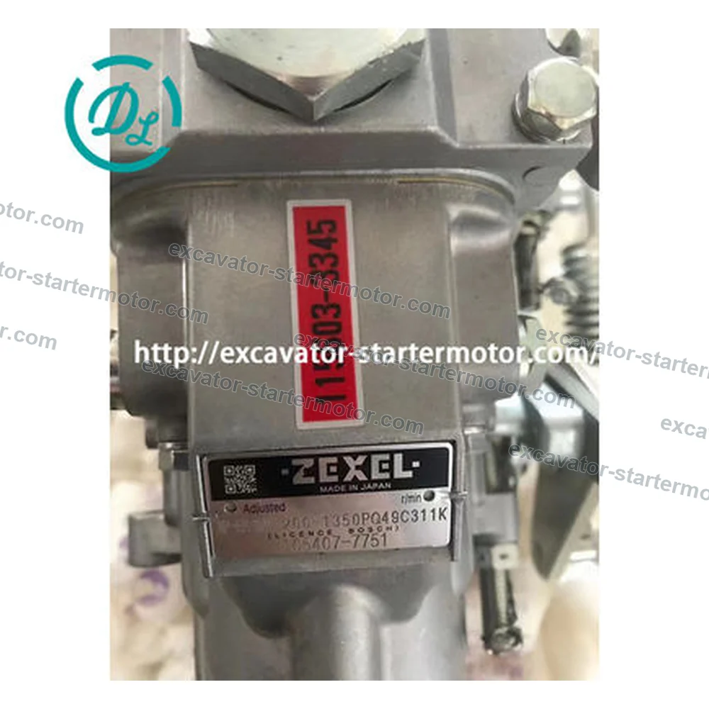 1-15603334-2 1156033342 Fuel Injection Pump for Isuzu 6HK1, OEM/reference 1-15603334-2, Fuel Injection Pump, product view 3
