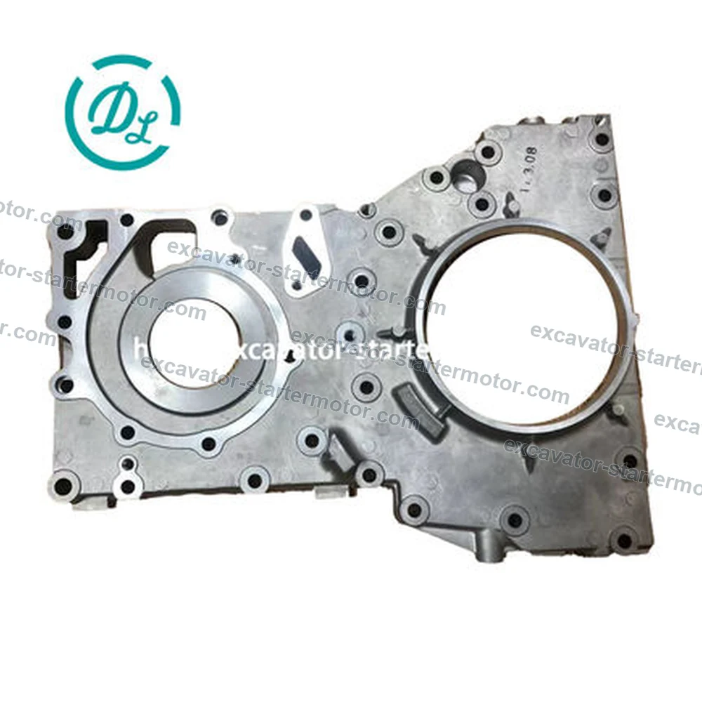 1-11321160-1 1113211601 Front Timing Cover for Isuzu 6HK1 Hitachi ZX330-3, OEM/reference 1-11321160-1, Engine Front Timing Cover, product view 2