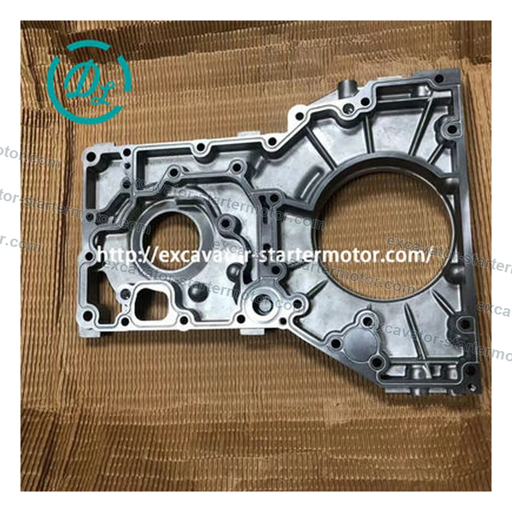 1-11321160-1 1113211601 Front Timing Cover for Isuzu 6HK1 Hitachi ZX330-3, OEM/reference 1-11321160-1, Engine Front Timing Cover, product view 4