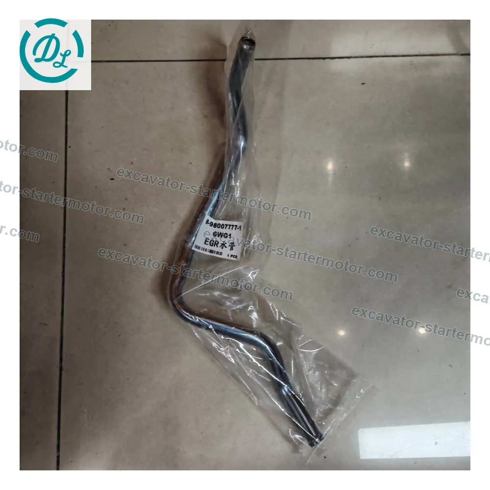 8-98007777-1 8980077771 EGR Cooler Water Pipe for Isuzu 6WG1, OEM/reference 8-98007777-1, EGR Cooler Water Pipe, product view 2
