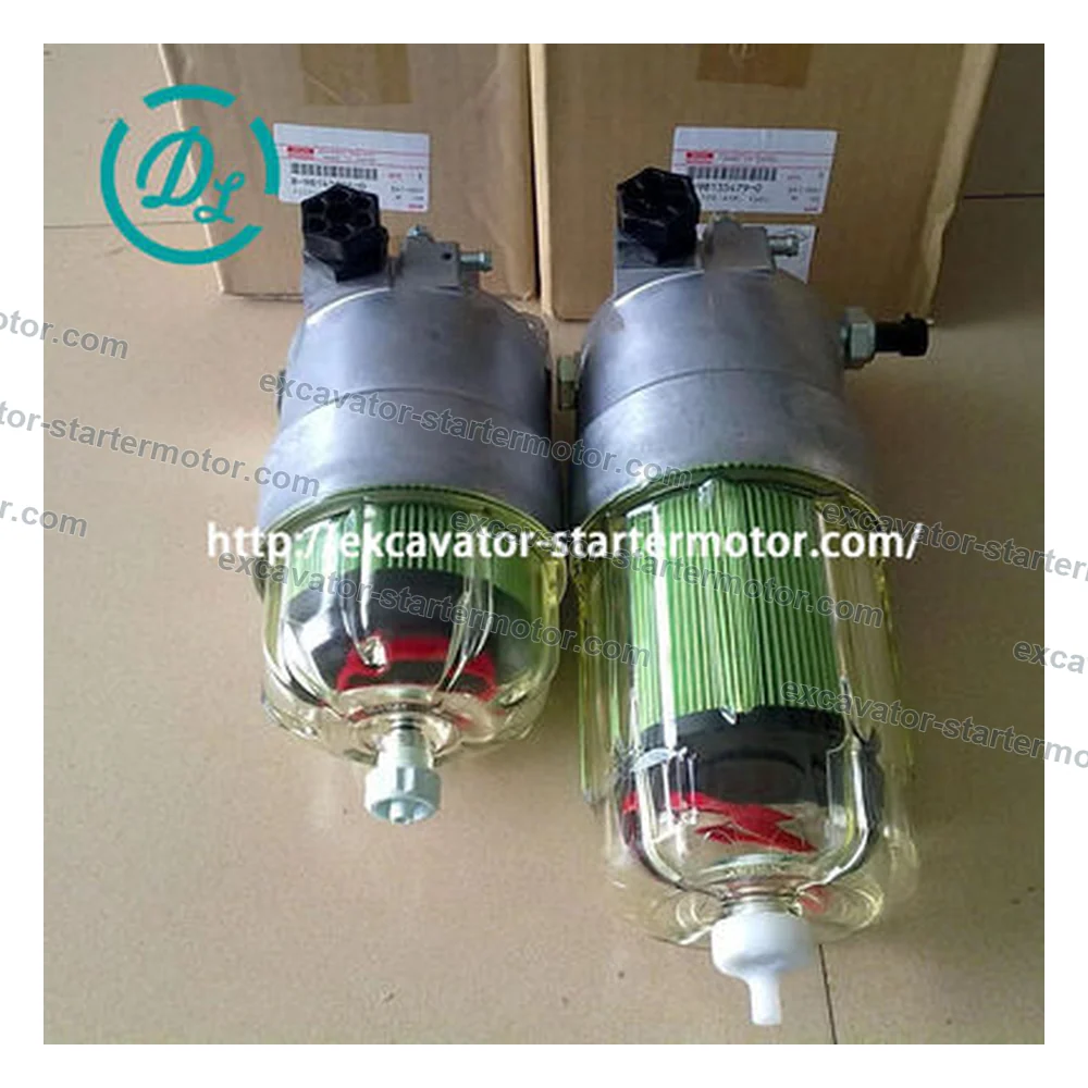 8-98135479-0 8981354790 Fuel Filter Water Separator Assembly for Isuzu 4HK1 6BG1, OEM/reference 8-98135479-0, Fuel Filter Water Separator Assembly