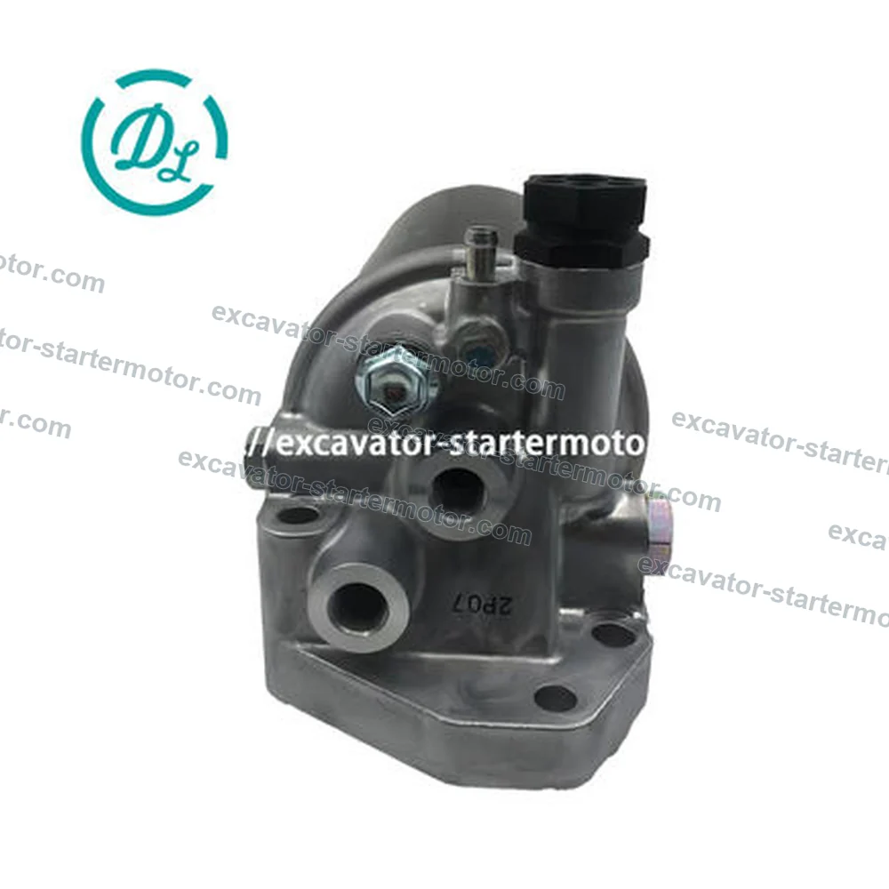 8-98312915-1 8983129151 Fuel Filter Head Assembly for Isuzu 4HK1, OEM/reference 8-98312915-1, Primary Fuel Filter Head Assembly with Hand Pump